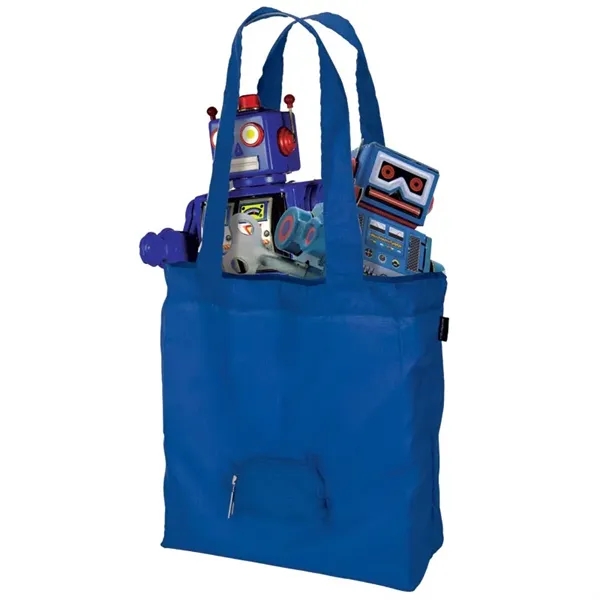 4.5" x 14.5" x 13" foldable tote bag; includes 26" handles... from ASI 67866 Logomark/Valumark / Valumark™