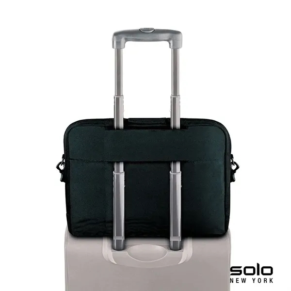 3" x 11.75" x 16.5" Solo Chrysler briefcase; includes padded pocket... from ASI 67866 Logomark/Valumark