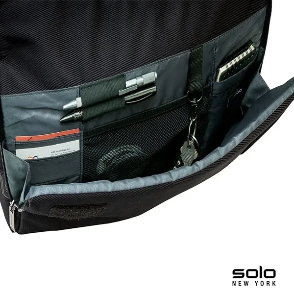 3" x 11.75" x 16.5" Solo Chrysler briefcase; includes padded pocket... from ASI 67866 Logomark/Valumark