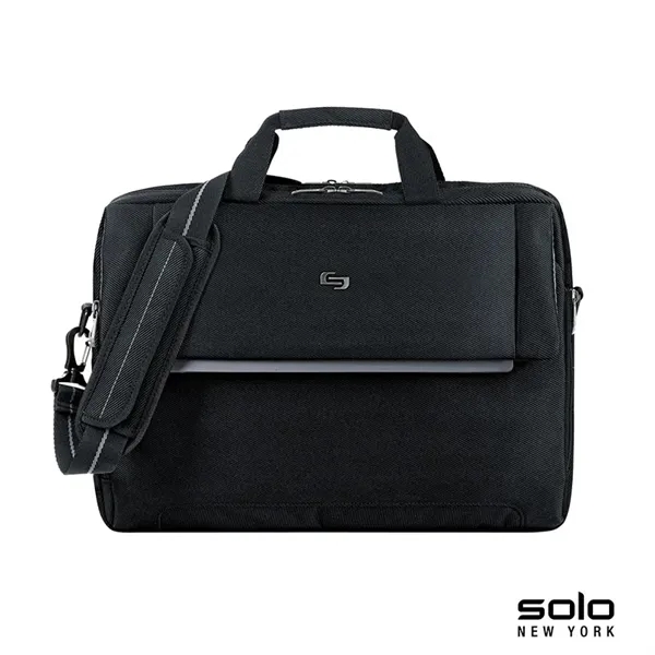 3" x 11.75" x 16.5" Solo Chrysler briefcase; includes padded pocket... from ASI 67866 Logomark/Valumark