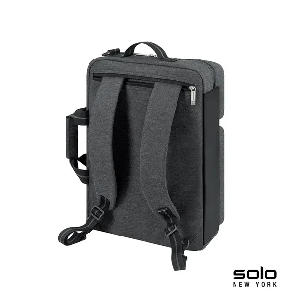 4" x 12" x 16.5" Solo Duane hybrid briefcase/backpack; includes removable/adjustable... from ASI 67866 Logomark/Valumark