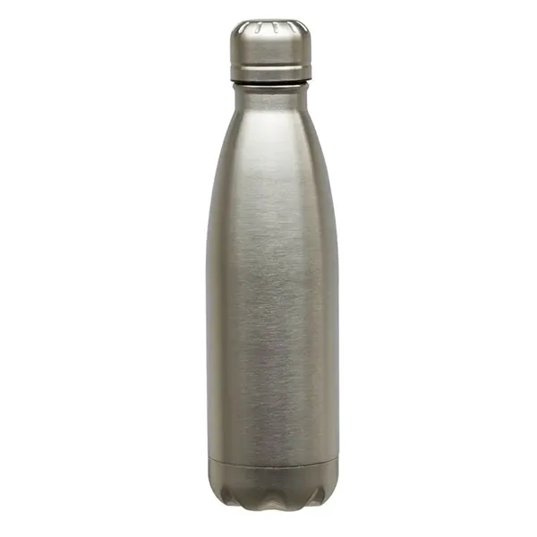 2.81" x 10.12" x 2.81" stainless steel bottle; 17 oz. capacity... from ASI 67866 Logomark/Valumark