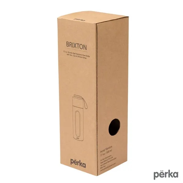 Perka® Brixton 17 oz. Double Wall, Stainless Steel Water ...... from ASI 67866 Logomark/Valumark