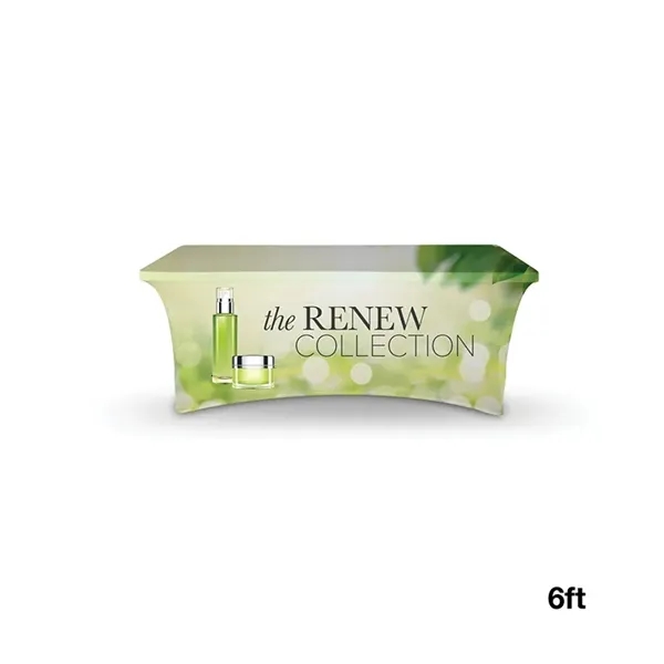 DisplaySplash 6' RPET Stretch Table Cover... from ASI 67866 Logomark/Valumark