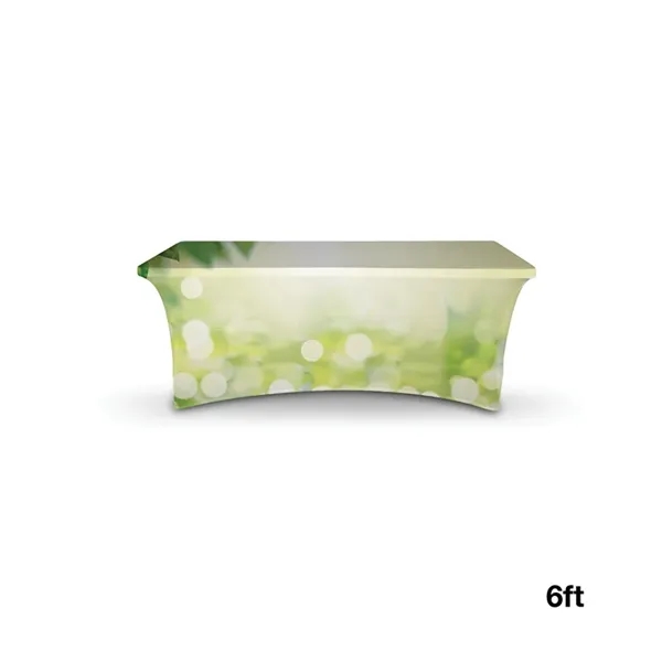 DisplaySplash 6' RPET Stretch Table Cover... from ASI 67866 Logomark/Valumark