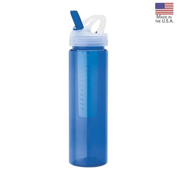 25 oz. sports water bottle featuring a fruit infuser and flip... from ASI 67866 Logomark/Valumark / Valumark™
