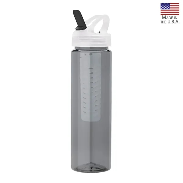 25 oz. sports water bottle featuring a fruit infuser and flip... from ASI 67866 Logomark/Valumark / Valumark™