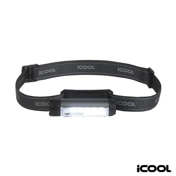 iCOOL® Templeton Rechargeable LED Headlamp... from ASI 67866 Logomark/Valumark