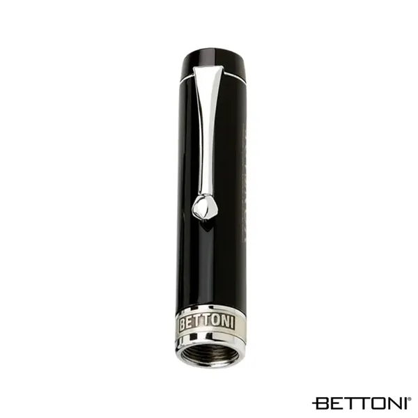 Rollerball pen with screw-off cap design, mother-of-pearl and black onyx inlays,... from ASI 67866 Logomark/Valumark