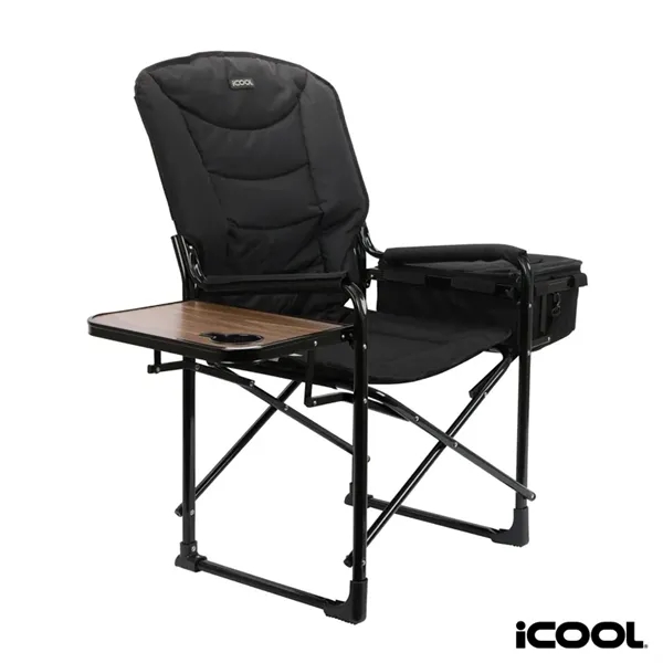 iCOOL® Twin Peaks Deluxe Camping Chair With 18-Can Cooler... from ASI 67866 Logomark/Valumark