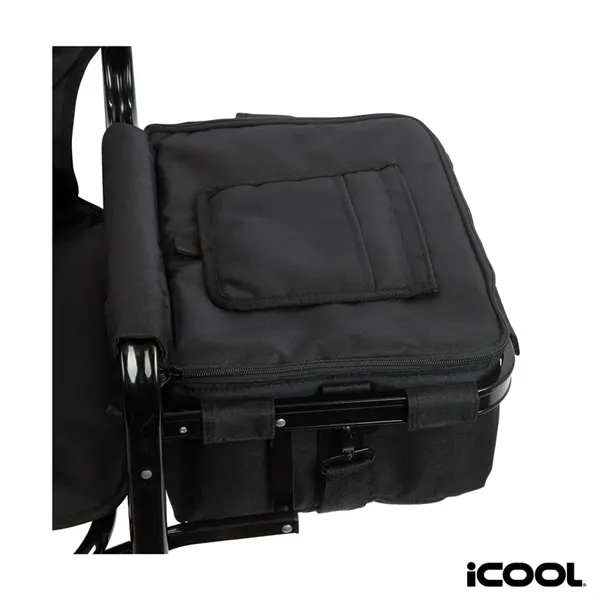 iCOOL® Twin Peaks Deluxe Camping Chair With 18-Can Cooler... from ASI 67866 Logomark/Valumark