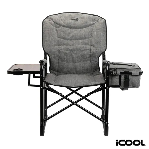 iCOOL® Twin Peaks Deluxe Camping Chair With 18-Can Cooler... from ASI 67866 Logomark/Valumark