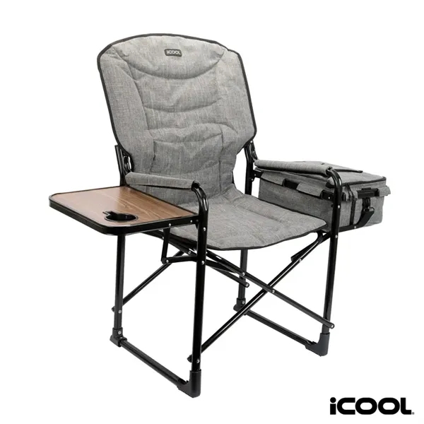 iCOOL® Twin Peaks Deluxe Camping Chair With 18-Can Cooler... from ASI 67866 Logomark/Valumark