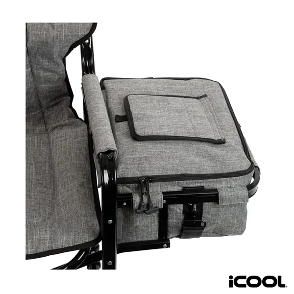 iCOOL® Twin Peaks Deluxe Camping Chair With 18-Can Cooler... from ASI 67866 Logomark/Valumark