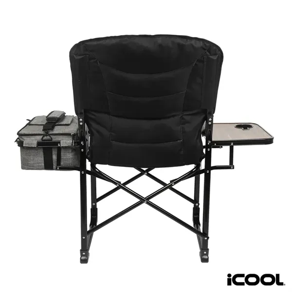 iCOOL® Twin Peaks Deluxe Camping Chair With 18-Can Cooler... from ASI 67866 Logomark/Valumark