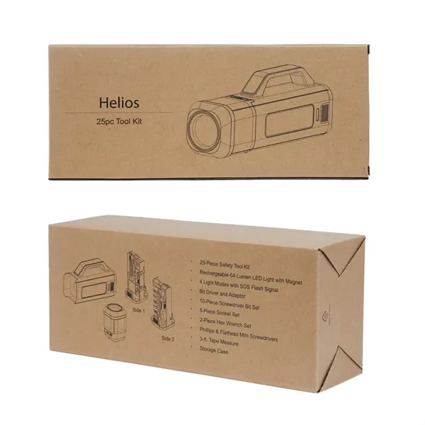 Helios 25-Piece Safety Tool Kit... from ASI 67866 Logomark/Valumark