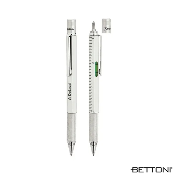 Multifunctional 4-in-1 twist-action ballpoint pen.... from ASI 67866 Logomark/Valumark
