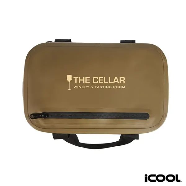 iCOOL® Teton 8-Can Waterproof Cooler... from ASI 67866 Logomark/Valumark