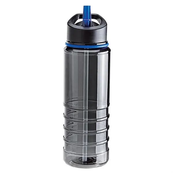 25 oz. BPA-Free Tritan water bottle with smoky body, matching color... from ASI 67866 Logomark/Valumark