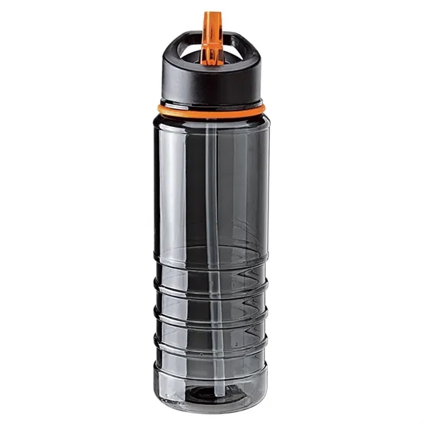 25 oz. BPA-Free Tritan water bottle with smoky body, matching color... from ASI 67866 Logomark/Valumark