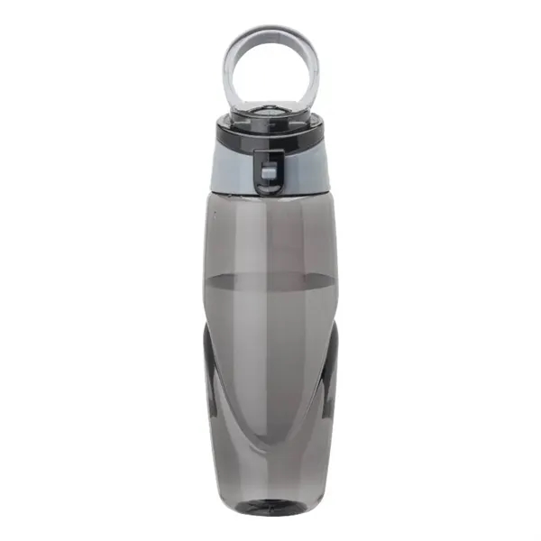 32 oz. BPA-Free Tritan water bottle with a smoky body, colored... from ASI 67866 Logomark/Valumark