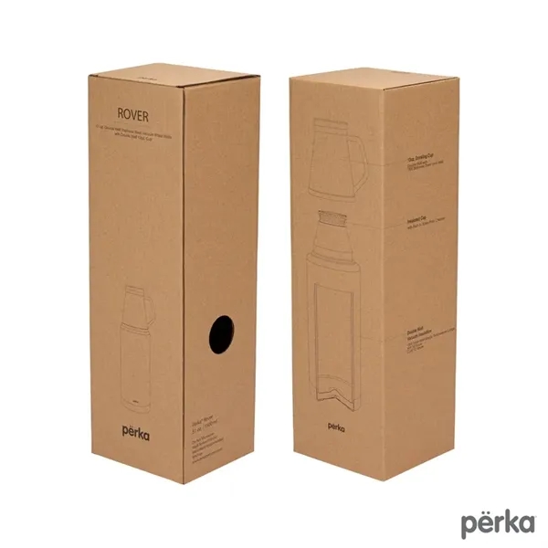 Perka® Rover 51 oz. Double Wall, Stainless Steel Growler ...... from ASI 67866 Logomark/Valumark
