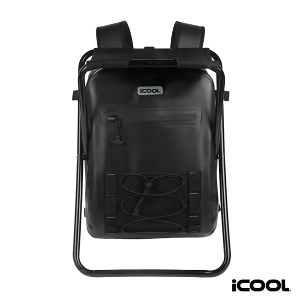 iCOOL® Teton Waterproof 20L Laptop Backpack Chair... from ASI 67866 Logomark/Valumark
