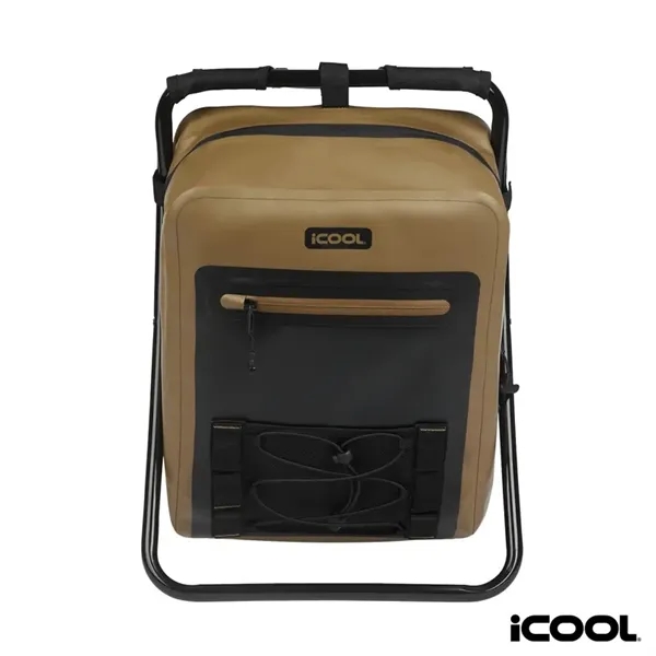 iCOOL® Teton Waterproof 20L Laptop Backpack Chair... from ASI 67866 Logomark/Valumark