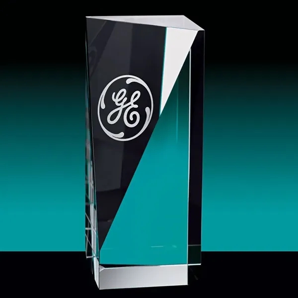 3.12" x 8" x 3.12" Calle II large wedge cut block... from ASI 67866 Logomark/Valumark