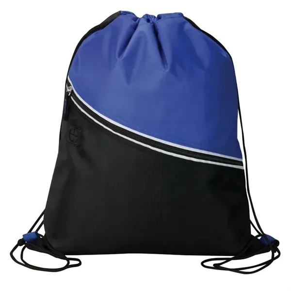 0.19" x 15.5" x 13" Mazzo drawstring cooler bag with heat-sealed... from ASI 67866 Logomark/Valumark