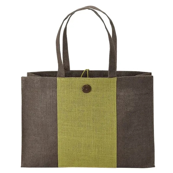 5" x 11.75" x 16.75" natural jute tote; includes 5" gusset,... from ASI 67866 Logomark/Valumark