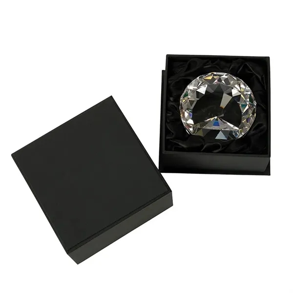 2.75" x 2" x 2.75" Modica flat-cut diamond award.... from ASI 67866 Logomark/Valumark