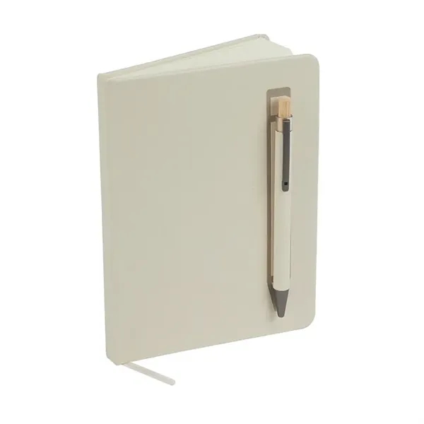 Manhattan II Gift Set w/ Magnetic Journal & Recycled Pen... from ASI 67866 Logomark/Valumark