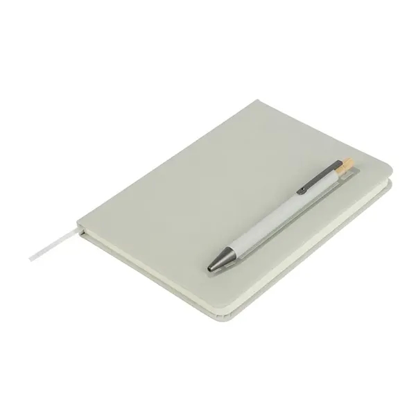 Manhattan II Gift Set w/ Magnetic Journal & Recycled Pen... from ASI 67866 Logomark/Valumark