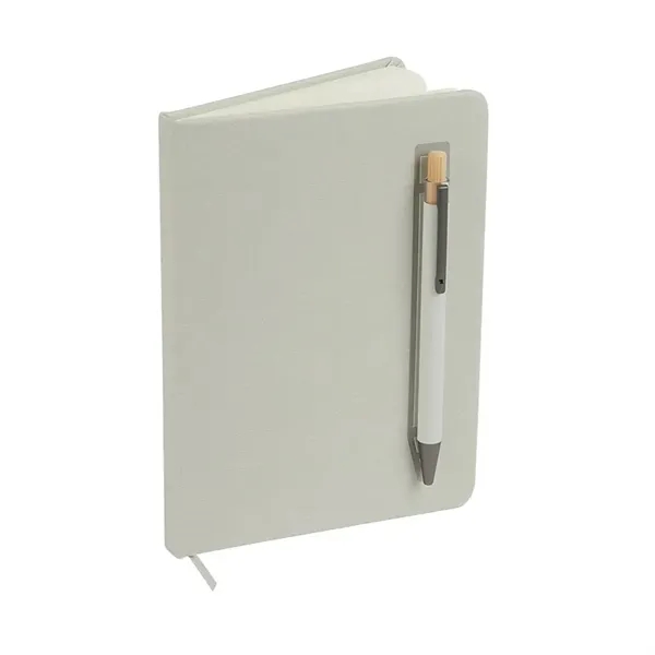Manhattan II Gift Set w/ Magnetic Journal & Recycled Pen... from ASI 67866 Logomark/Valumark