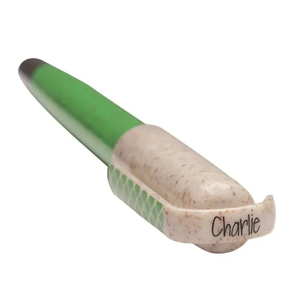 Charlie Plunge-Action Ballpoint / Stylus / Mood Pen... from ASI 67866 Logomark/Valumark