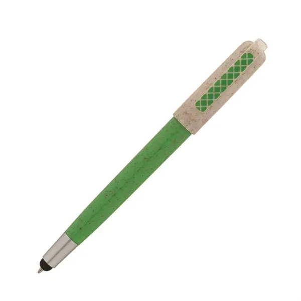 Charlie Plunge-Action Ballpoint / Stylus / Mood Pen... from ASI 67866 Logomark/Valumark