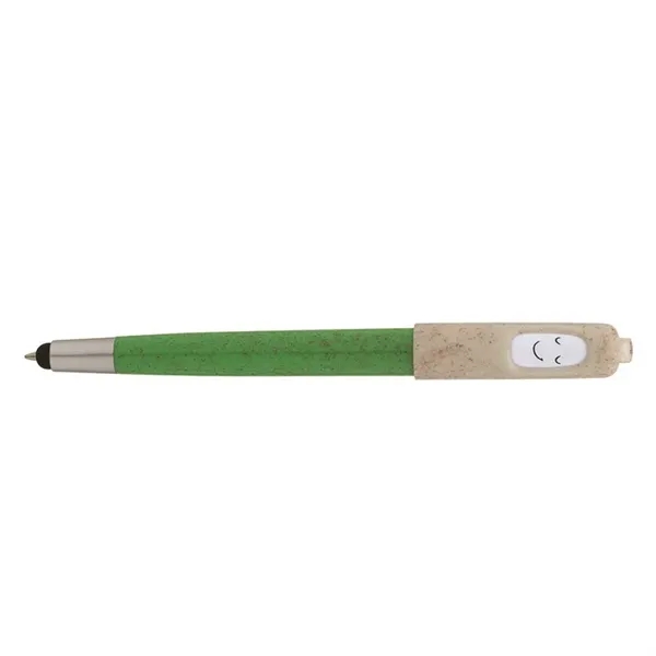 Charlie Plunge-Action Ballpoint / Stylus / Mood Pen... from ASI 67866 Logomark/Valumark