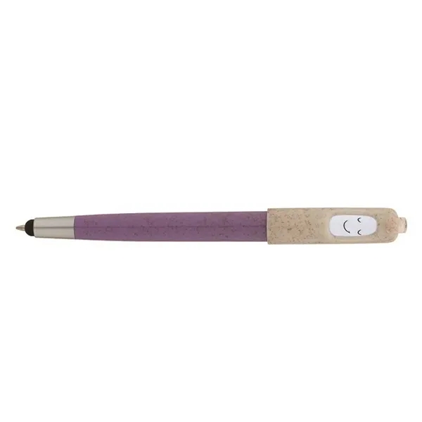 Charlie Plunge-Action Ballpoint / Stylus / Mood Pen... from ASI 67866 Logomark/Valumark