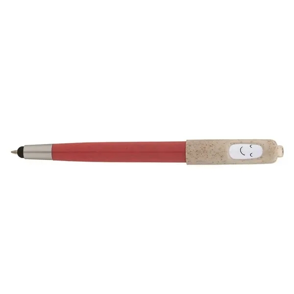 Charlie Plunge-Action Ballpoint / Stylus / Mood Pen... from ASI 67866 Logomark/Valumark