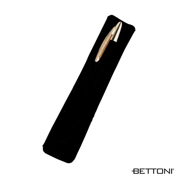 Twist action ballpoint pen with fashionable styling and exquisite gold finish.... from ASI 67866 Logomark/Valumark