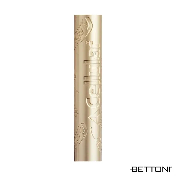 Twist action ballpoint pen with fashionable styling and exquisite gold finish.... from ASI 67866 Logomark/Valumark