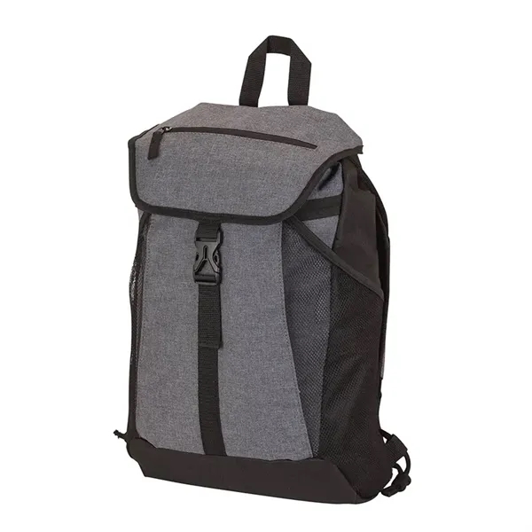 4.75" x 18" x 13" Cypress drawstring backpack; includes front pocket... from ASI 67866 Logomark/Valumark
