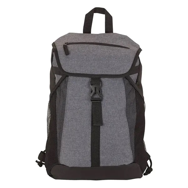 4.75" x 18" x 13" Cypress drawstring backpack; includes front pocket... from ASI 67866 Logomark/Valumark