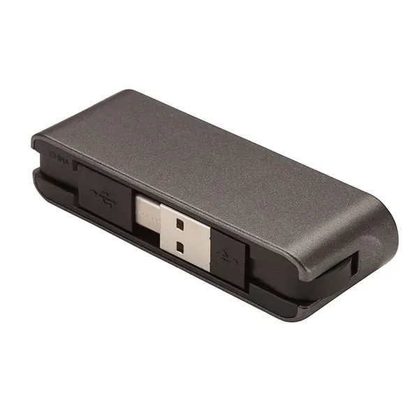 USB hub with four type-A USB ports; includes type-A and type-C... from ASI 67866 Logomark/Valumark