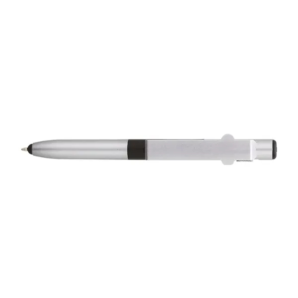 4-in-1 ballpoint pen with twist-action mechanism, LED flashlight, capacitive stylus and... from ASI 67866 Logomark/Valumark