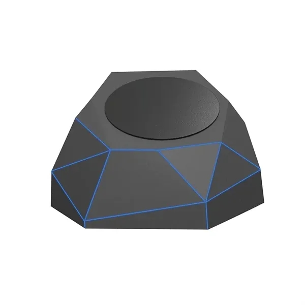 2.31" x 2.56" x 2.56" Xoopar geo dock charger with light-up... from ASI 67866 Logomark/Valumark