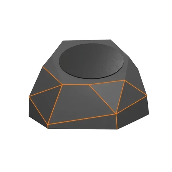 2.31" x 2.56" x 2.56" Xoopar geo dock charger with light-up... from ASI 67866 Logomark/Valumark
