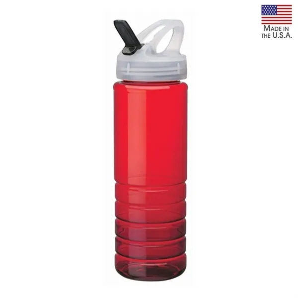 2.88" x 10.12" x 2.88" PET bottle with 26 oz. capacity;... from ASI 67866 Logomark/Valumark / Valumark™