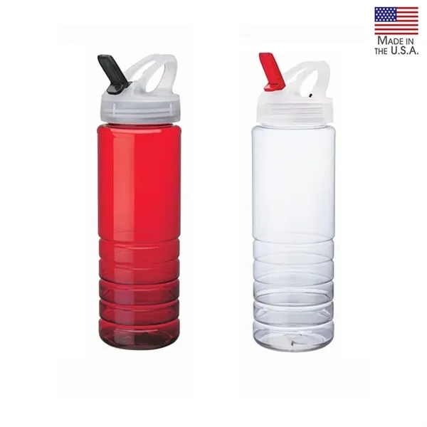 2.88" x 10.12" x 2.88" PET bottle with 26 oz. capacity;... from ASI 67866 Logomark/Valumark / Valumark™